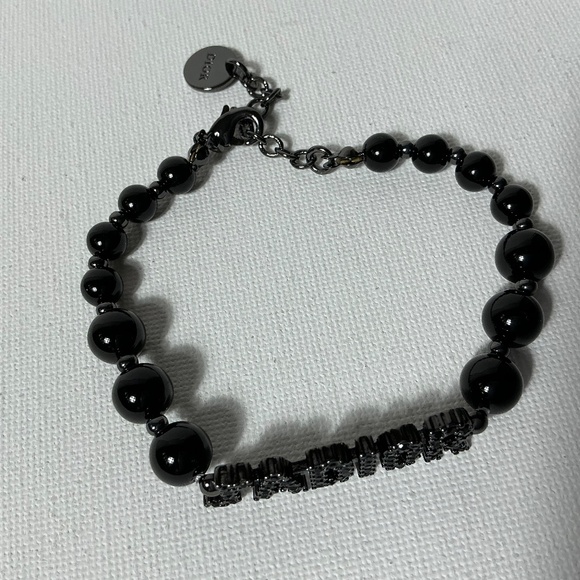 Dior J’ADIOR Black Bead Bracelet - Picture 3 of 3